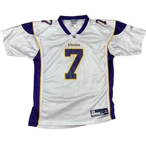 Reebok NFL Minnesota Vikings Tarvaris Jackson #7 Youth Jersey Size XL
